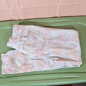 Floral Patterned Jeans